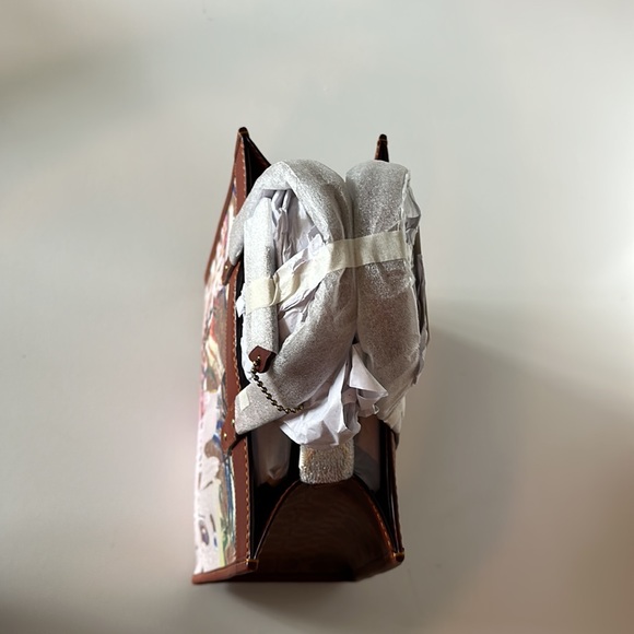 NWT Coach X Mint + Serf Field Tote Signature Canvas Leather Purse handbag - Picture 12 of 13